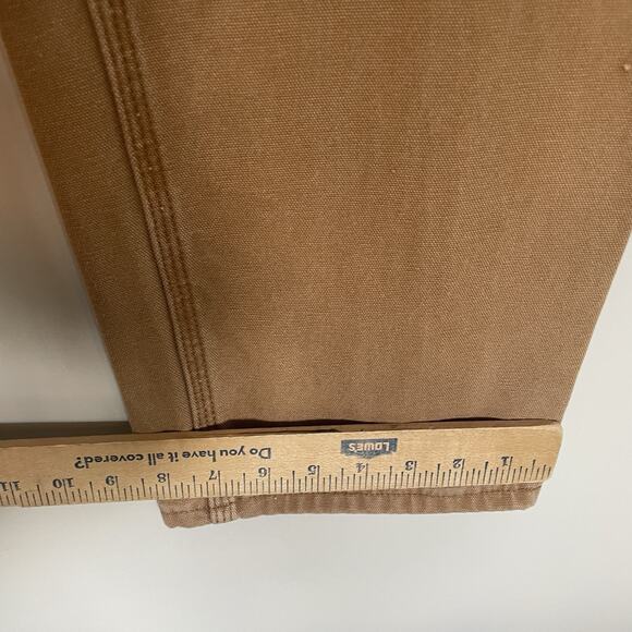 Dickies Pants Men's 36x34‎ Brown Relaxed Fit Heavyweight Duck Carpenter Utility - Picture 4 of 8